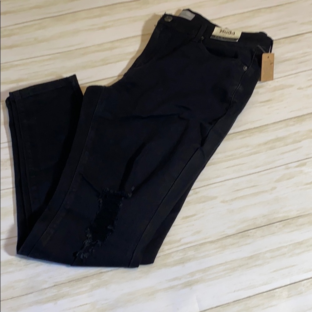 NWT mudd black jeggings